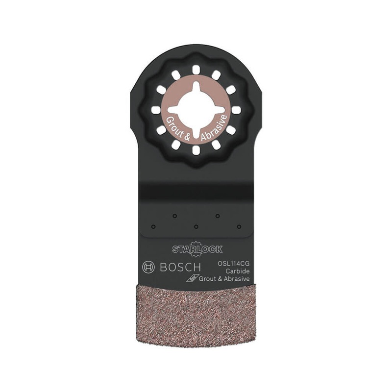 BOSCH OSL114CG 1-1/4 in. STARLOCK Carbide Grit Grout and Tile Grinding Oscillating Multi-Tool Saw Bl