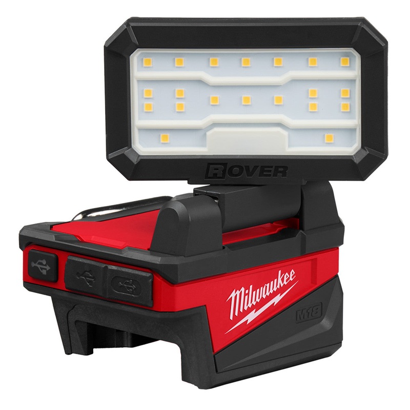 MILWAUKEE 2359-20 M18 ROVER Compact Folding Flood Light with USB Charging (Tool Only)
