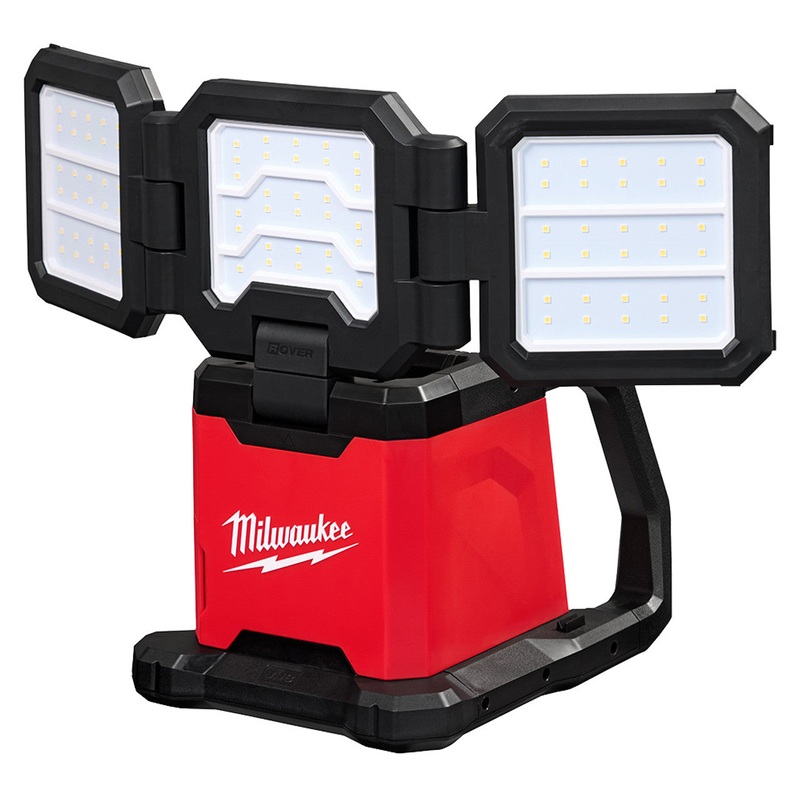 MILWAUKEE 2368-20 M18 ROVER Dual Power Triple-Panel Flood & Area Light
