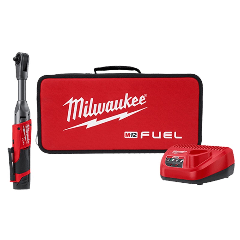Milwaukee 2560-21 M12 Fuel 3/8 in. Extended Reach Ratchet Kit