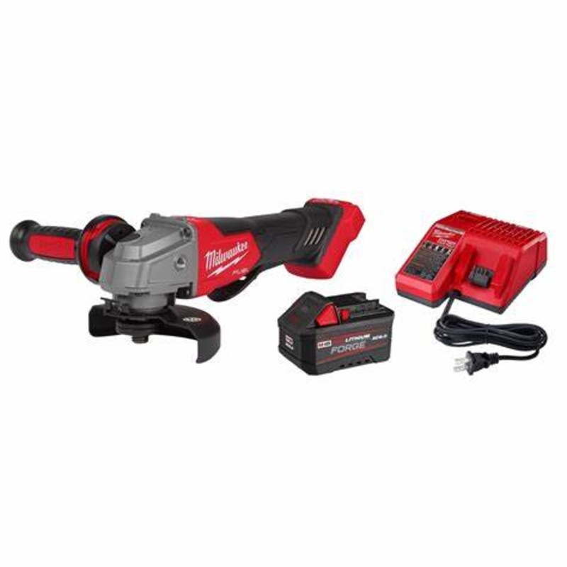 Milwaukee 2880-21F M18 Fuel 18V 4-1/2 / 5 in. Grinder Kit with Forge 6.0 Ah Battery
