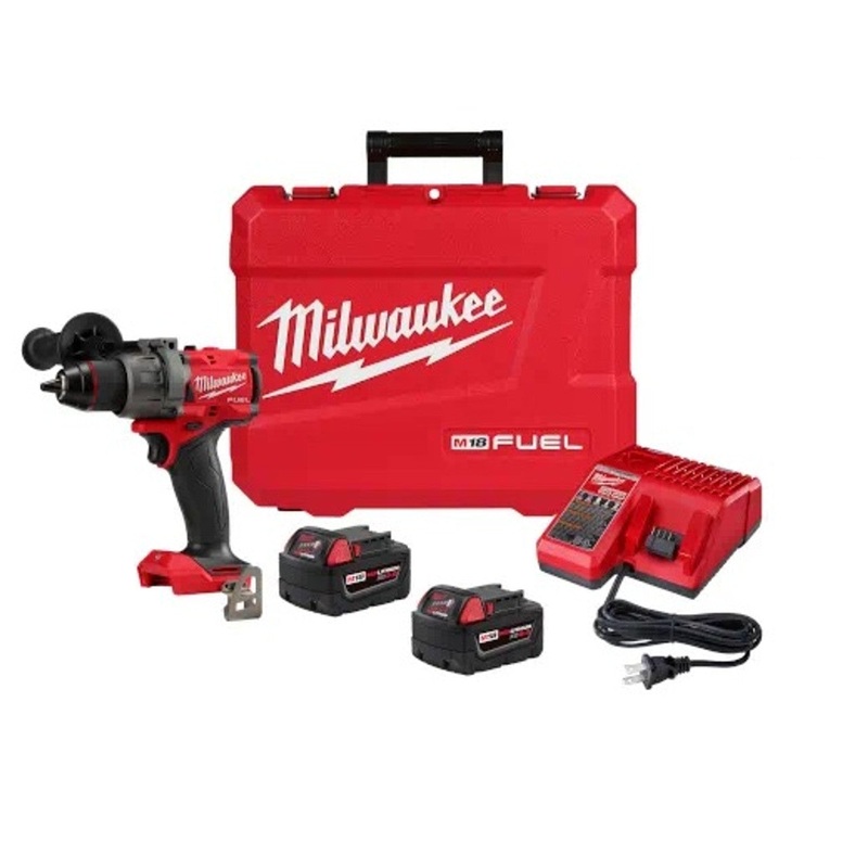 Milwaukee 2904-22 M18 Fuel 1/2 in. Hammer Drill / Driver Kit
