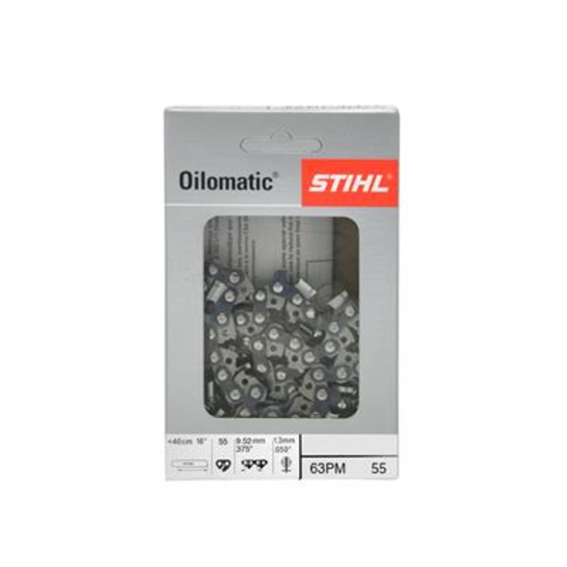 STIHL 3636 002 0055/63PM55E 0.375 in. x 0.050-Gauge 55 Drive Links Chainsaw Chain