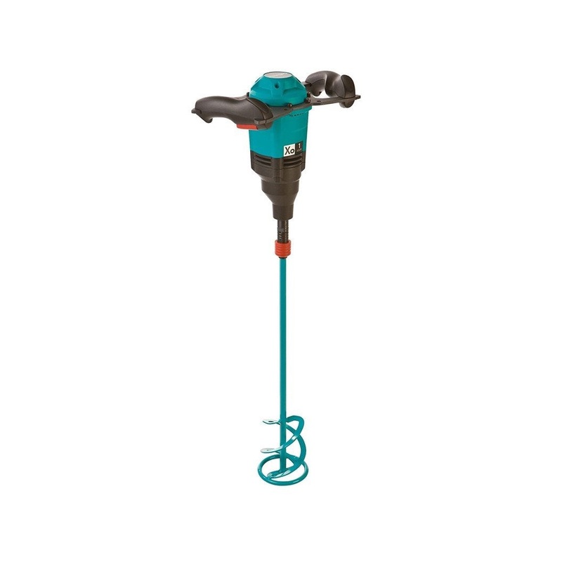 Collomix 25105 10-Gallon Xo1RHF HEXAFIX Hand-Held Power Mixer with WK120HF Universal Mixing Paddle