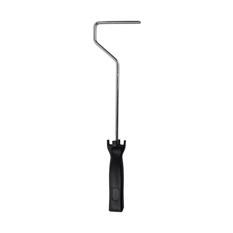 Crown & Meakins 154241 4 in. & 6 in x 16 in. Micro Paint Roller Frame with Long Handle