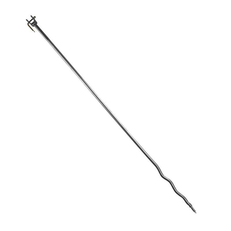 42 in. Stainless Steel Waterbox Curb Box Rod