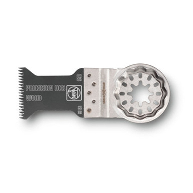 FEIN 63502126290 1-3/8 in. x 2 in. STARLOCK E-Cut Precision HCS Wood Oscillating Multi-Tool Saw Blade (10-Pack)