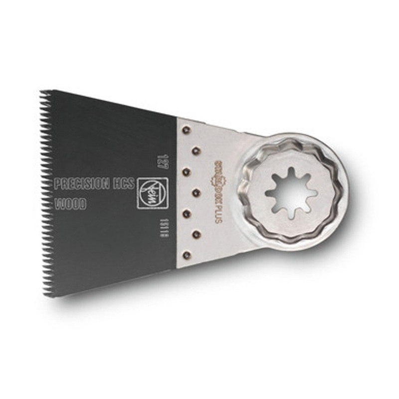 FEIN 63502127290 2-1/2 in. x 2 in. STARLOCK PLUS E-Cut Precision HCS Wood Oscillating Multi-Tool Saw Blade (10-Pack)