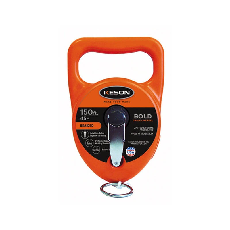 Keson Little Giant 150 ft. Bold Chalk Line Reel