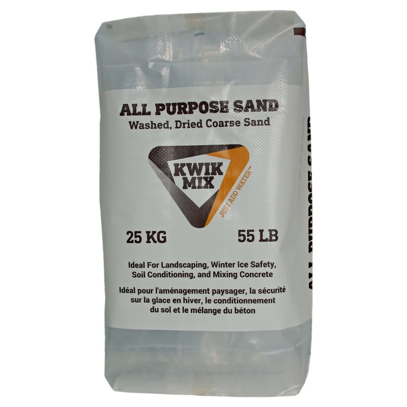 KWIK MIX 25 kg. All Purpose Sand-Concrete Sand