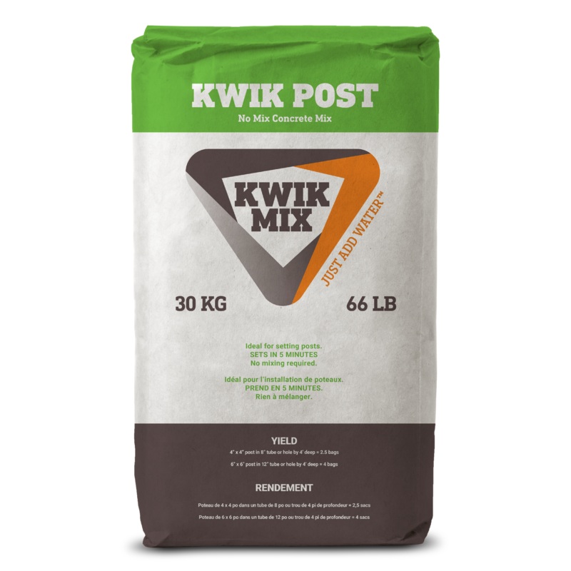 KWIK MIX 30 kg. Concrete Post Mix