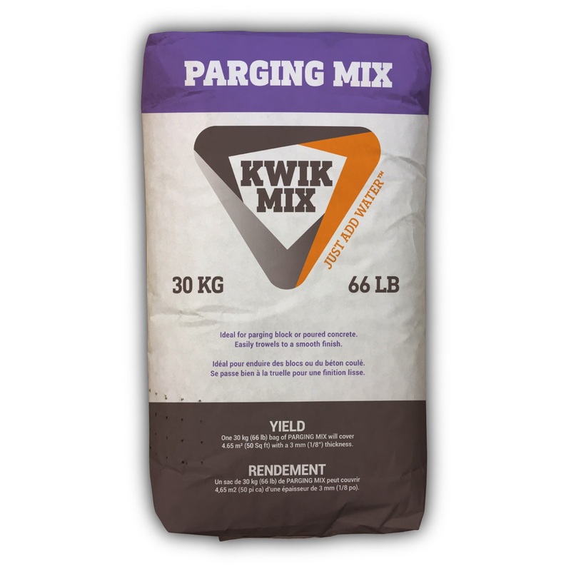 KWIK MIX 30 kg. Type S Parging Mix with Fibre