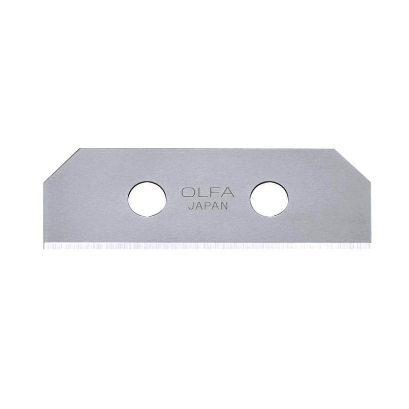 OLFA 1077173 SKB-8/10B Slim 90-Degree Edge Safety Blade for Utility Knife (10-Pack)