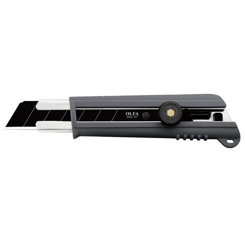 Olfa Ratchet Lock Utility Knife w/Comfort Grip 25mm
