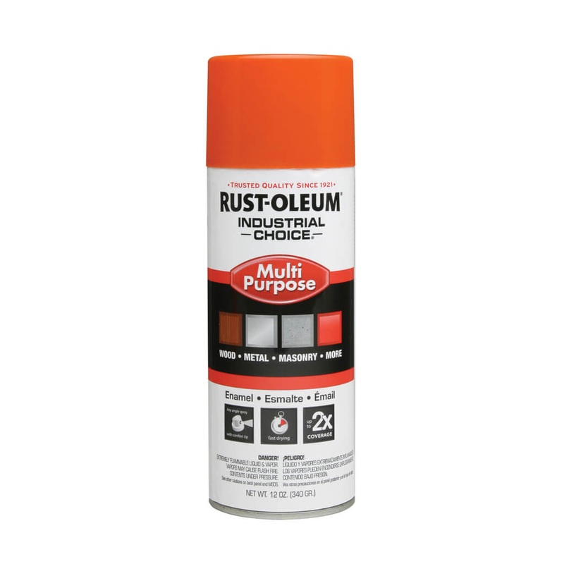 RUSTOLEUM 1654830 ORANGE FLUORESCENT SPRAY PAINT