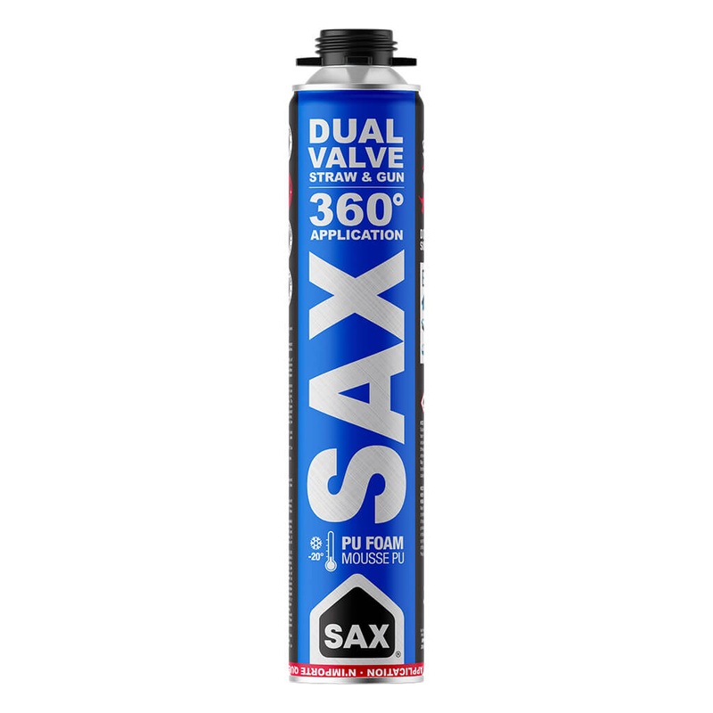SAX 360 24.5 oz. / 750 ml Extreme Climate Expanding Spray Foam Insulation