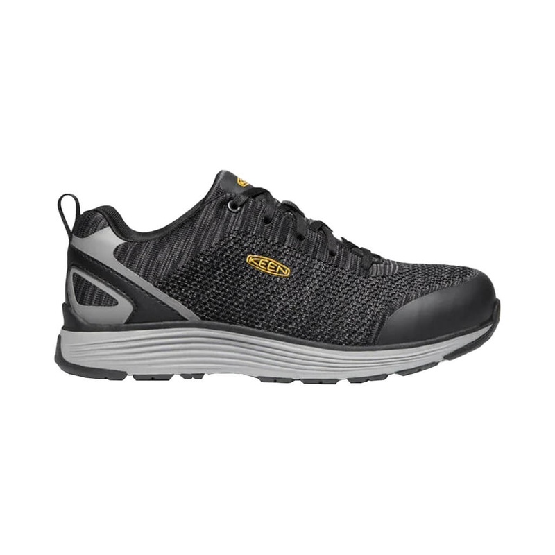 KEEN 1024201 Men’s CSA Black Sparta Low Aluminum Toe Safety Work Shoes