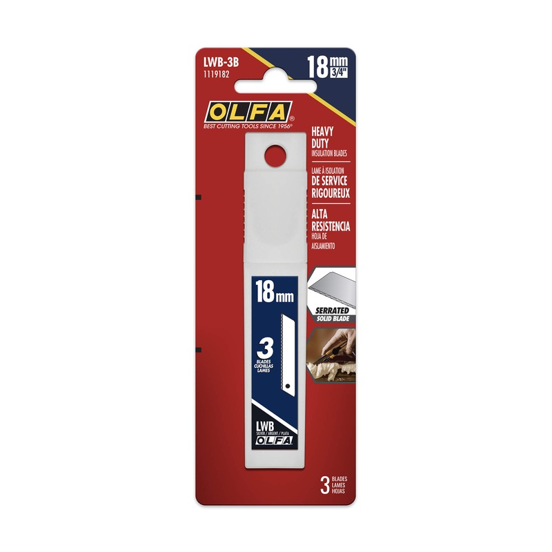Olfa Insulation Blades 18mm 3 Pack