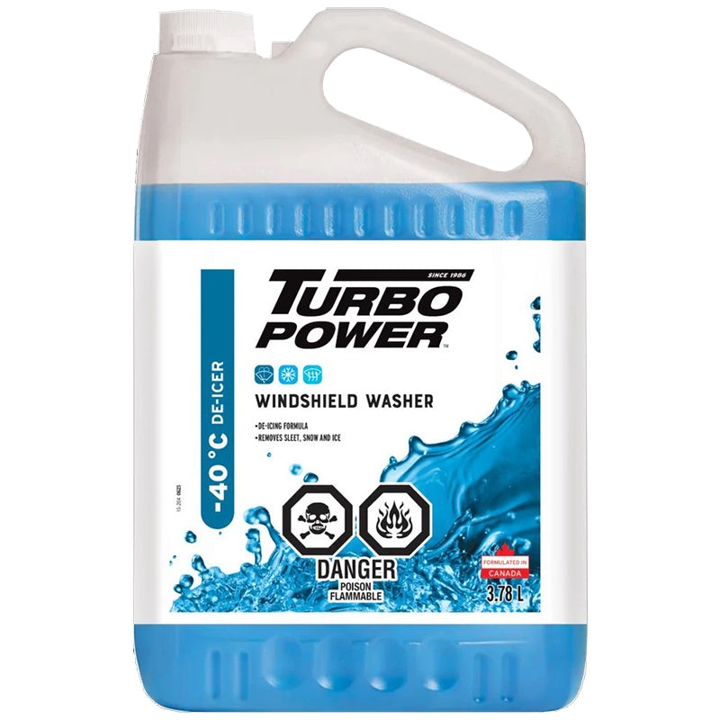 Turbo Power 3.78L -40C All Season Windshield Washer Fluid(WWF FLUID)
