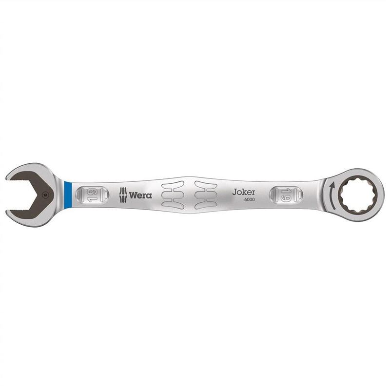 Wera 05073279001 6000 Joker SW 19 mm SB Metric Ratcheting Combination Wrench