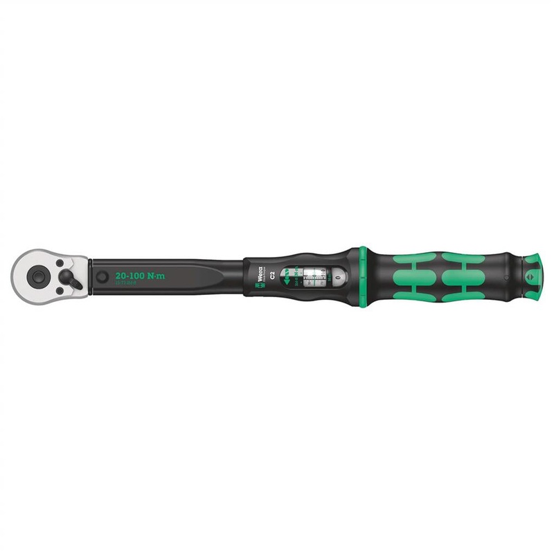 WERA 05075621001 CLICK-TORQUE C2 WRENCH DRIVE 20-100 NM