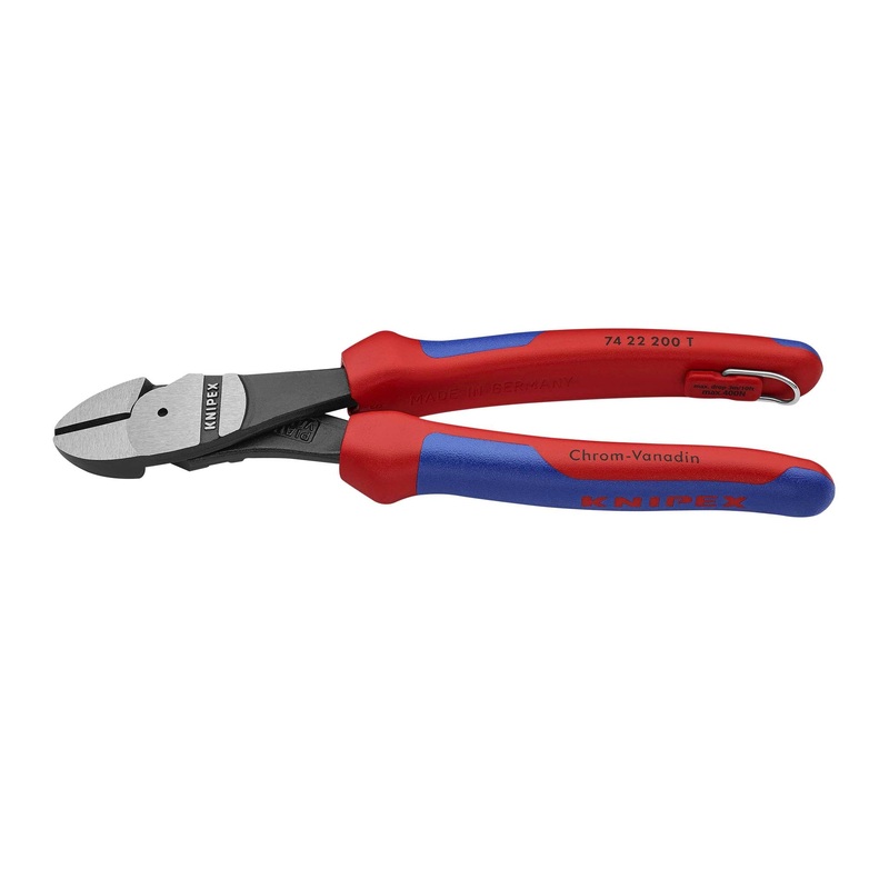 KNIPEX 74 22 200 T BKA HIGH LEVERAGE DIAGONAL CUTTER 8