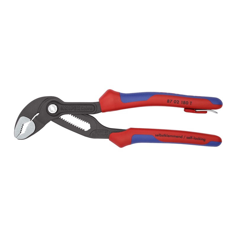 KNIPEX 87 02 180 T BKA COBRA HIGH TECH WATER PUMP PLIER 7