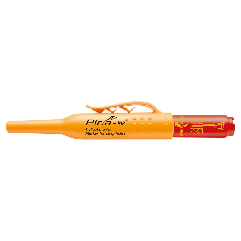 PICA Ink Deep Hole Marker (Red)