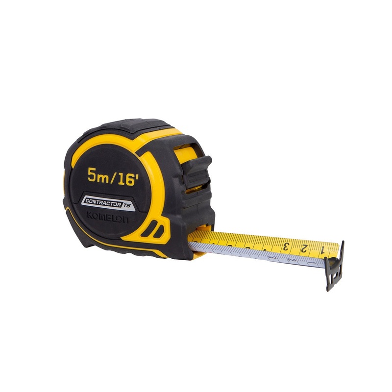 Komelon 5 m / 16 ft. x 1-1/4in. Wide Blade Tape Measure