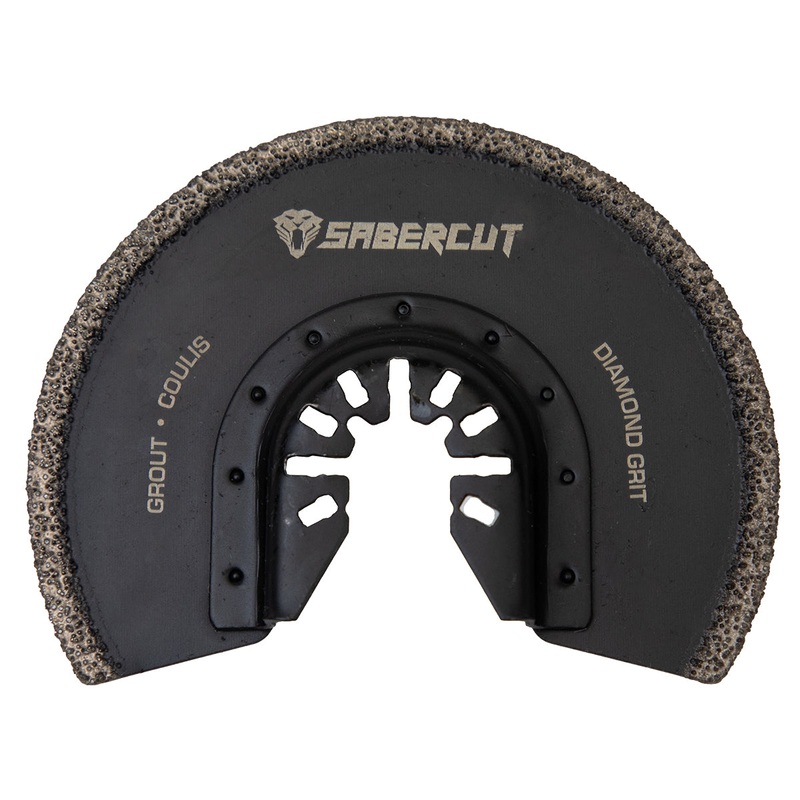 Sabercut 3-1/2in Multi-Tool Diamond Grit Seg Grout Blade