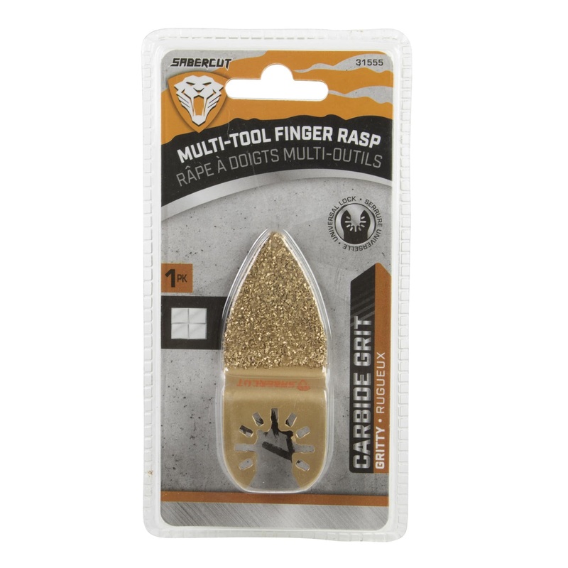 Sabercut Multi-Tool Carbide Grit Mortar Finger Rasp