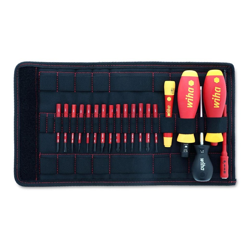 Wiha Slimline 20-Piece Insulated Screwdriver Set