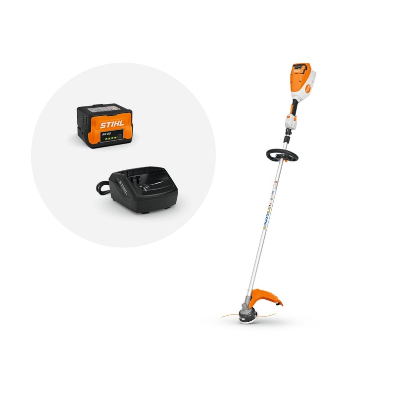STIHL FA080115732 FSA80RS Cordless Loop Handle Brushcutter Kit