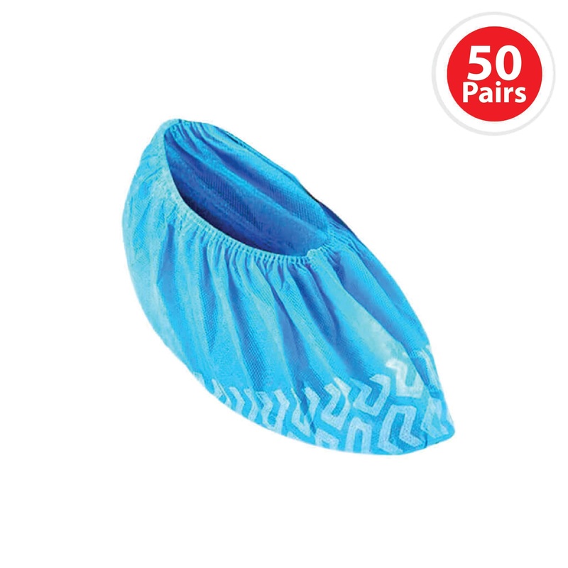 Wayne Safety 16I-915B-XL Blue Shoe Covers (50-Pairs)