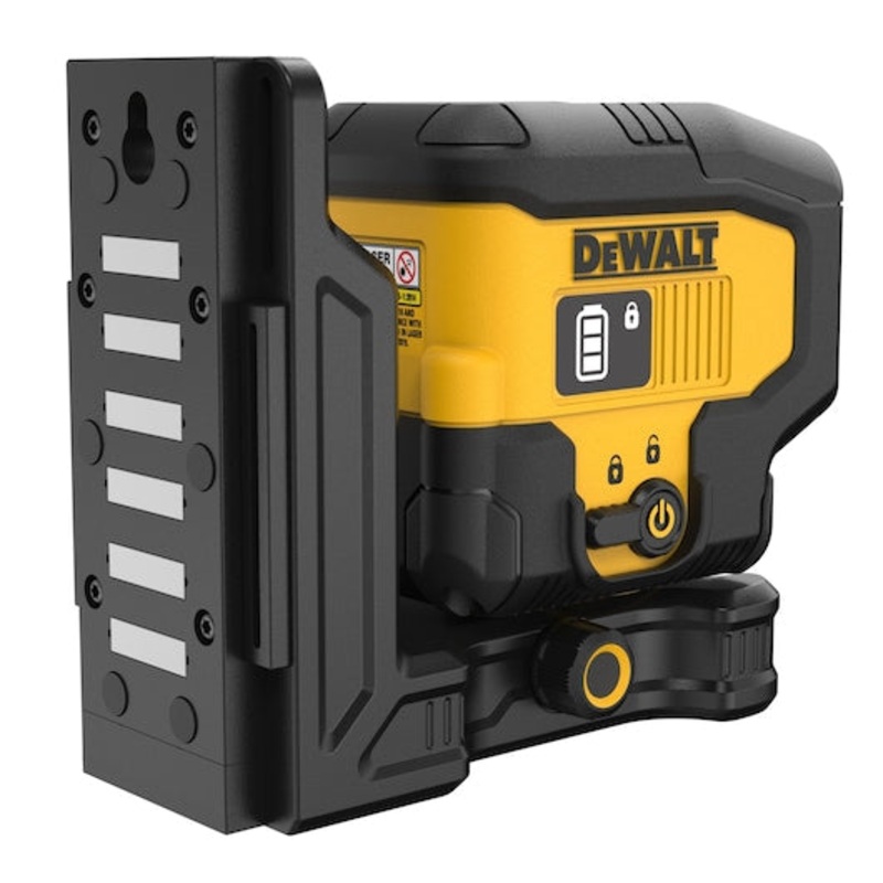 DEWALT DCLE16031GB USB Green 3-Spot Laser Base Kit