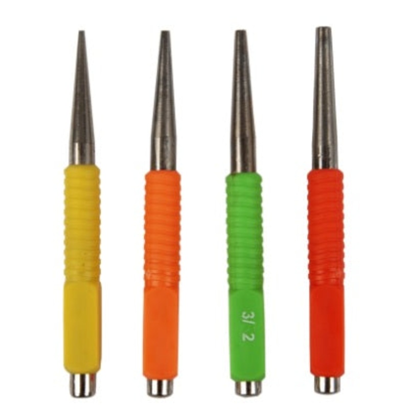 TOOLWAY 712403 4PK NAIL PUNCH SET