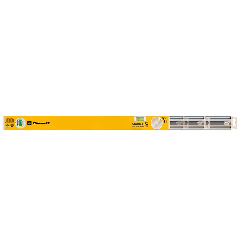 STABILA 29441 25 in. – 41 in. TYPE 80T Extendable Level