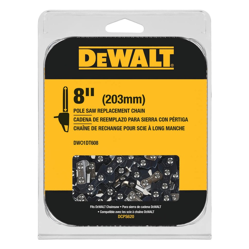 DEWALT DWO1DT608 8 in. Pole Saw Replacement Chain