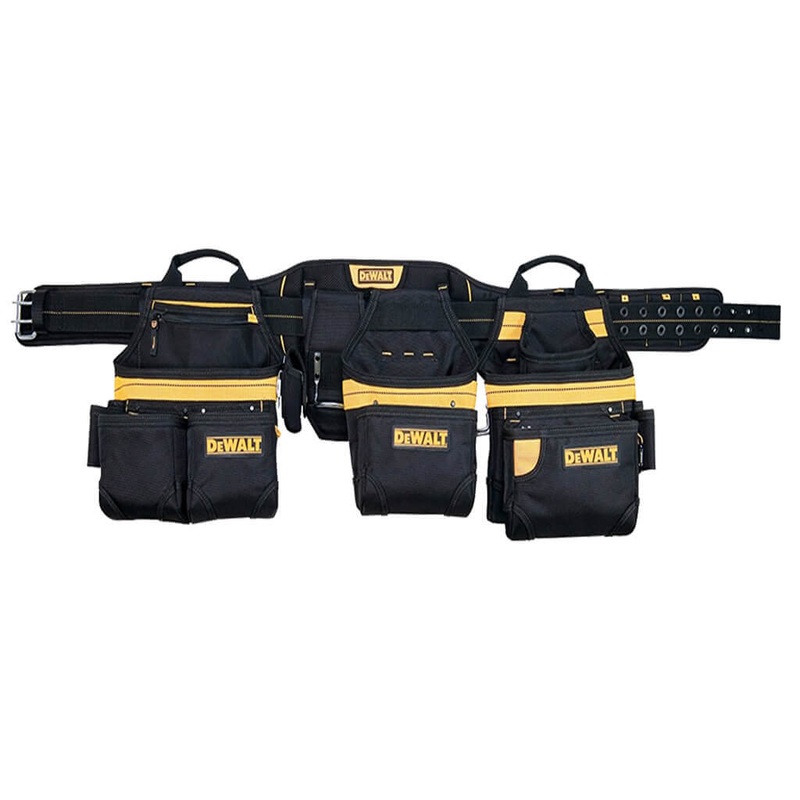 FINAL SALE-DEWALT DG5650 31-POCKET PROFESSIONAL CARPENTER’S PRO-COMBO APRON/ POUCH