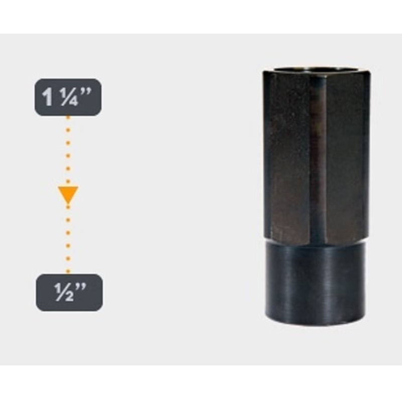 B+BTEC 2.000.491 KARAT 180 Adapter 1-1/4F to 1/2F