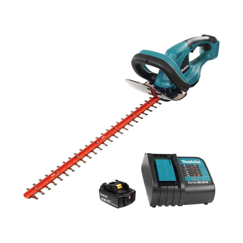 Makita DUH523SM 18-Volt Lithium-Ion 22 in. Cordless Hedge Trimmer Kit