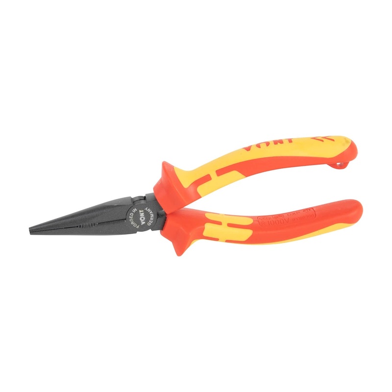 Vont 6 in. Insulated Needle Nose Nose Pliers