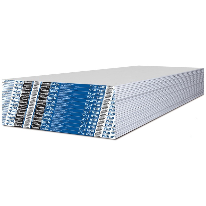 1/2 in. x 4 ft. x 8 ft. Lightweight Drywall Panel