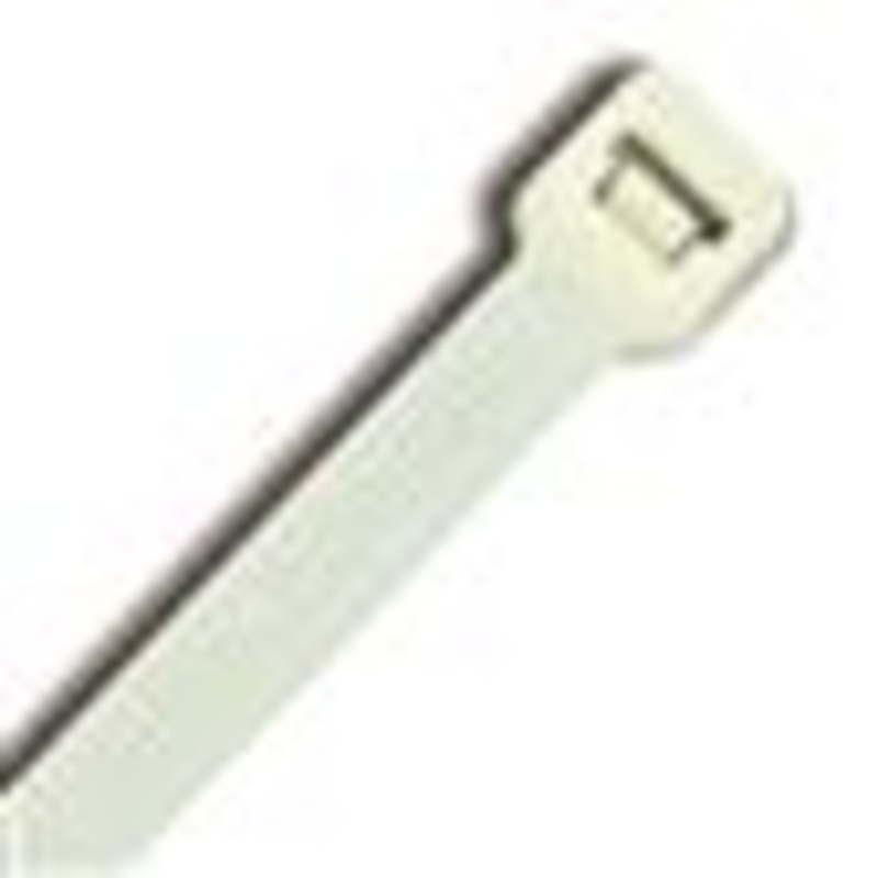 Techspan E11509C 11 50 lb Natural Cable Ties 100pcs