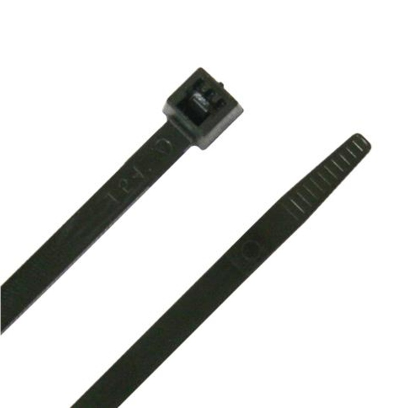 Techspan E241750L 24 175 lbs UV Black Cable Ties 50pcs