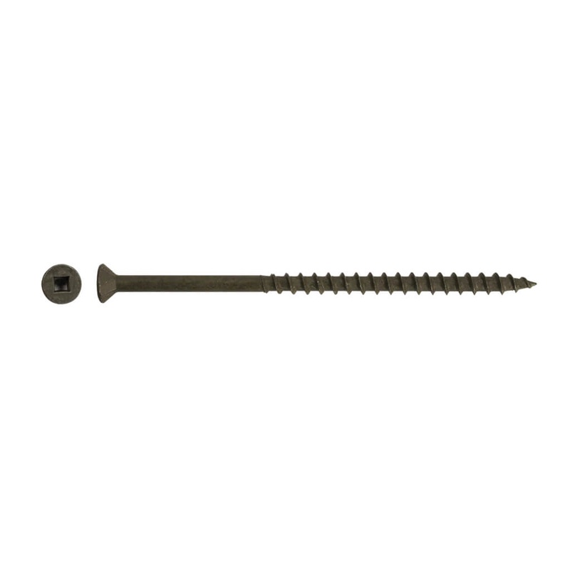 DuraDrive #10 x 4 in. Square Drive Deck Screws (1,000-Pack)