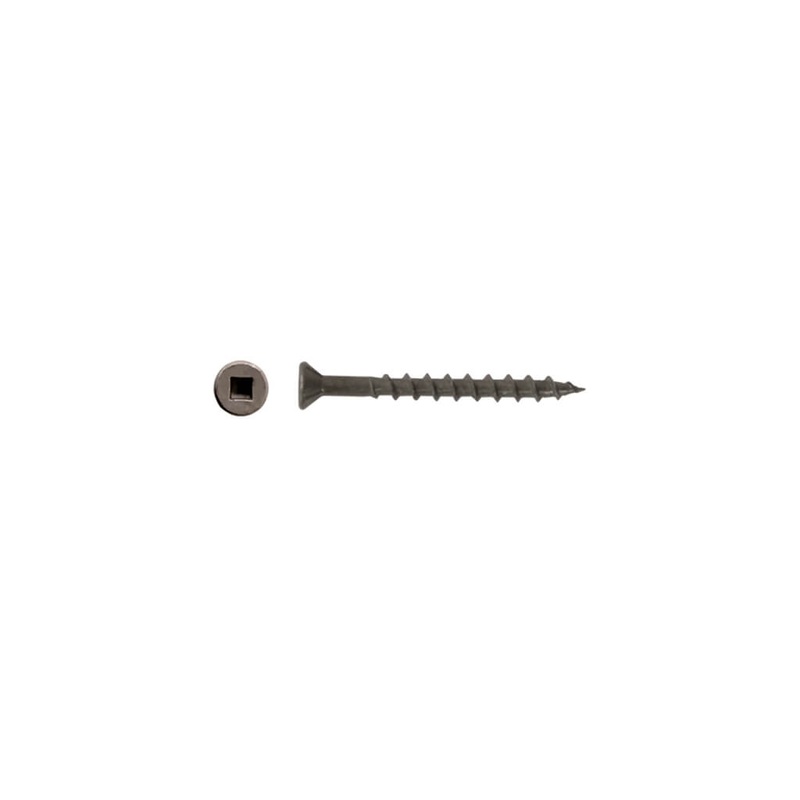 DuraDrive #8 x 1-3/4 in. Flat Head Square Drive Construction Screws (4,000 Per Box)
