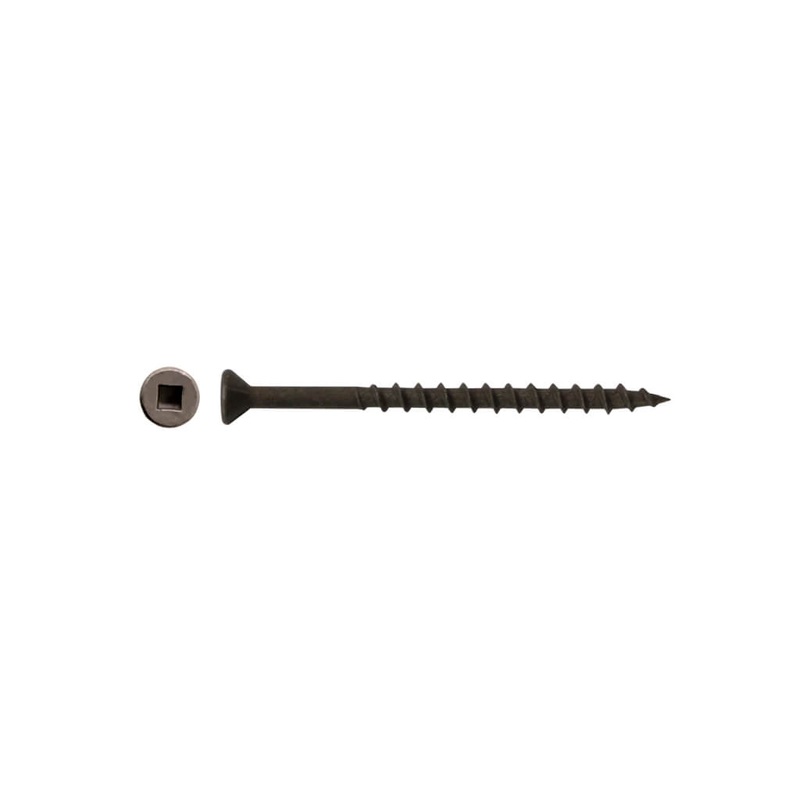 DuraDrive #8 x 2-1/2 in. Square Drive Deck Screws (2,500 Per Box)