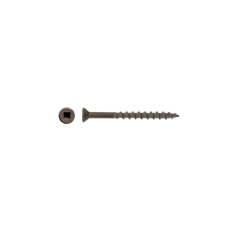DuraDrive #8 x 2 in. Flat Head Square Drive Construction Screws (3,500 Per Box)