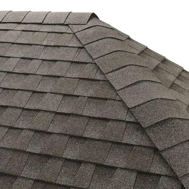 GAF Seal-A-ridge Hip & Ridge Cap – Pewter Grey (25 lin. ft. per Bundle) (45 PCS)